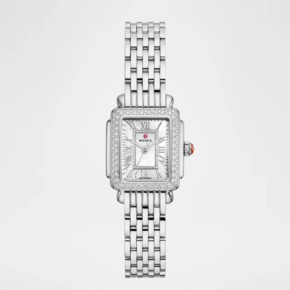 MICHELE Deco Madison Mini Stainless Steel - NEEDS BATTERY